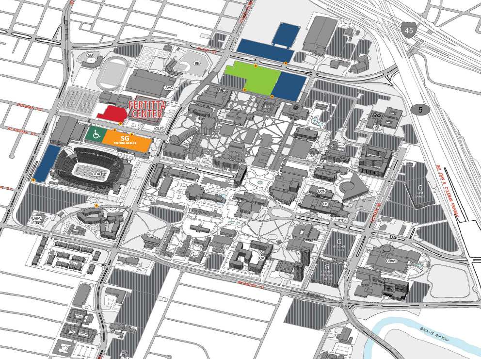 University Of Houston Map | Zip Code Map